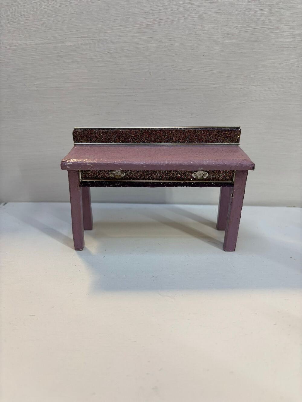 Dollhouse Miniature Artisan Refurbished Console Table